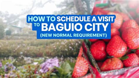 baguio online registration for travel|GUIDE: Step.